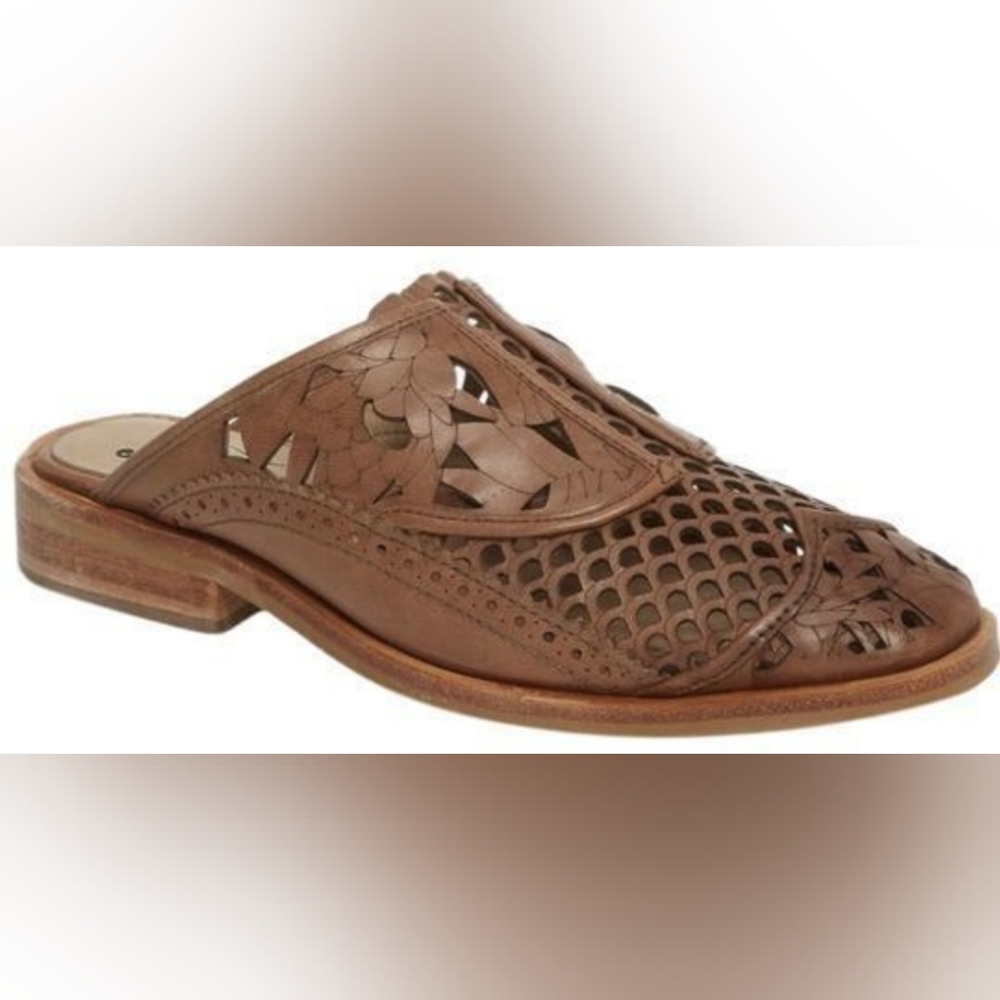 Free People Paramount Leather Cutout Loafers Size 38‎ lagenlook profesional  37